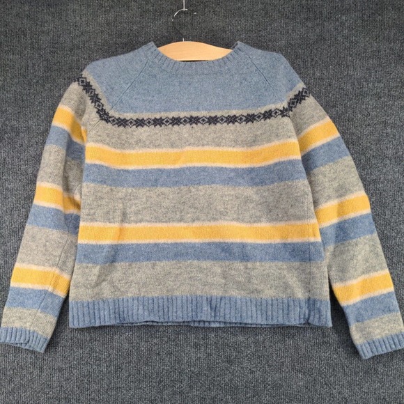 American Eagle Outfitters Women's Pullover Knit Sweater Multi Large Striped - Picture 2 of 11
